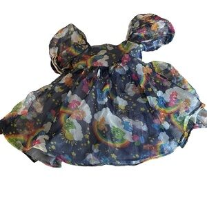 Care Bears Kids Dress with Rainbow Print